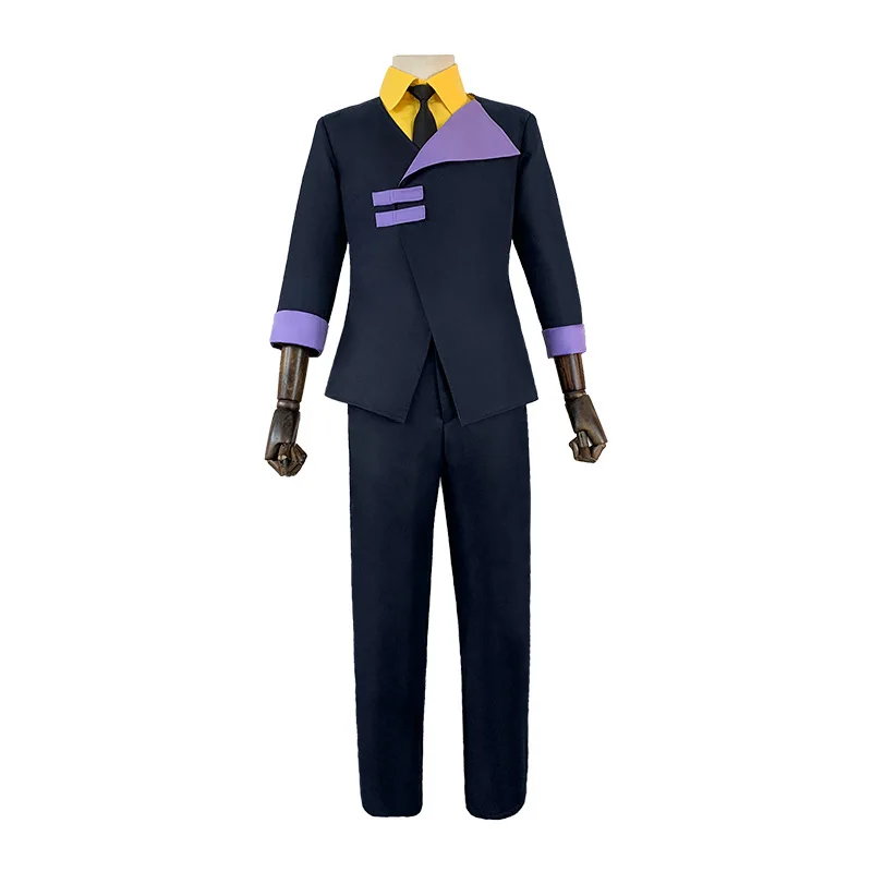 Spike Spiegel Cosplay Costumes Blue Uniform Anime Cowboy Bebop Role Play Suit For Men Halloween costume
