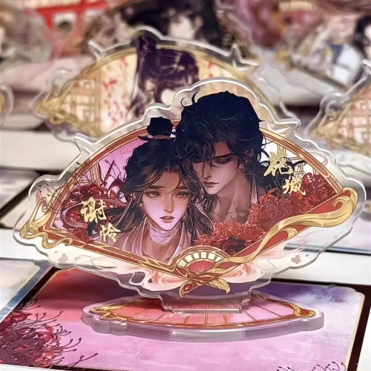 

Heaven Official'S Blessing Acrylic Ornaments Blind Box Xie Lian Hua Cheng Collectible Figure Desk Decor Trendy Tian Guan Ci Fu