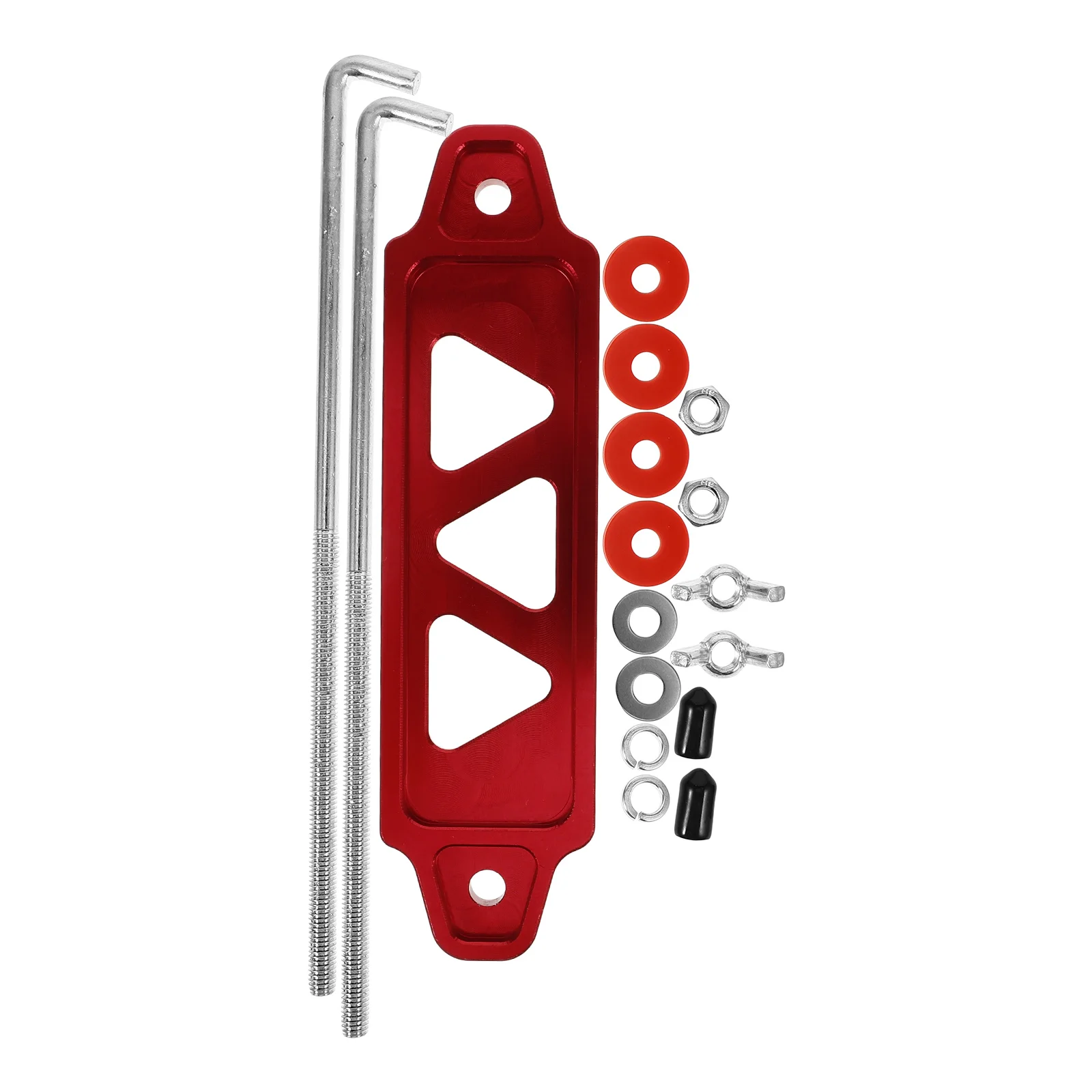 

200MM J Automotive Replacement Trays Hooks Aluminum Car Hold Down Support Alloy Car Truck Mount Kit Tie Down