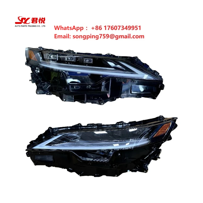 Original Car LED Headlights Upgrade Low-end Single-Eye for Lexus RX350h RX500h to High-end Three-Eyes