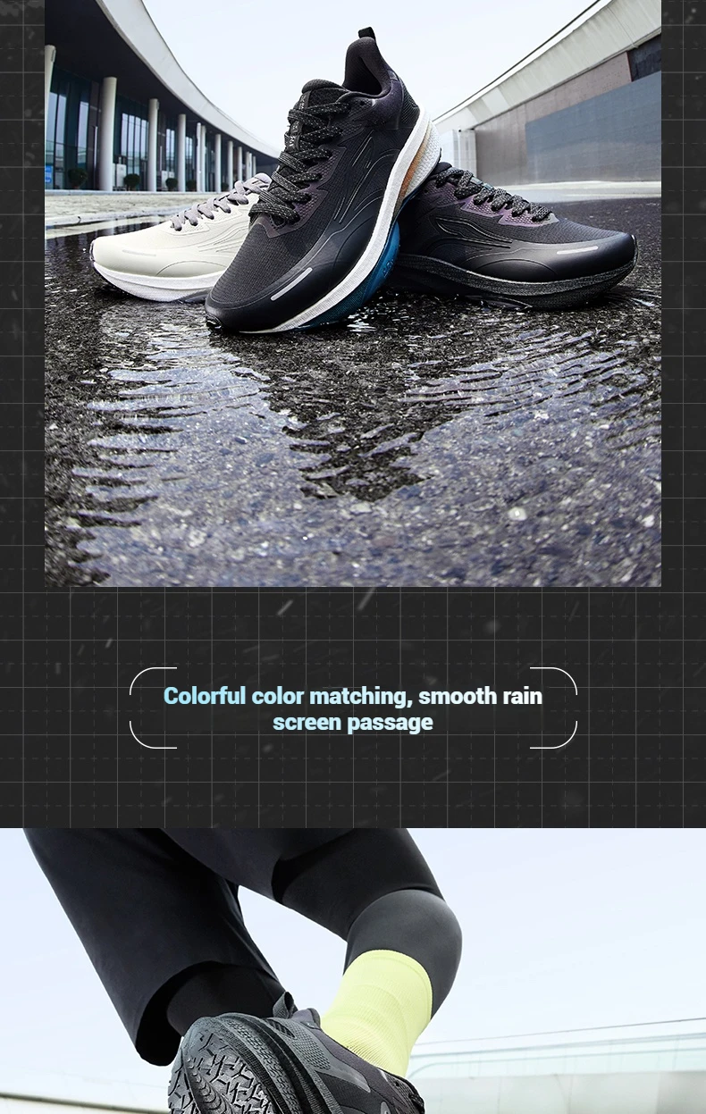 361 Degrees Rainblock 8.0 Herren-Laufschuh, neuer Mesh Airy Grippy, wasserabweisender, stoßdämpfender Jogging-Sneaker für Herren 672532226 – Detail 17