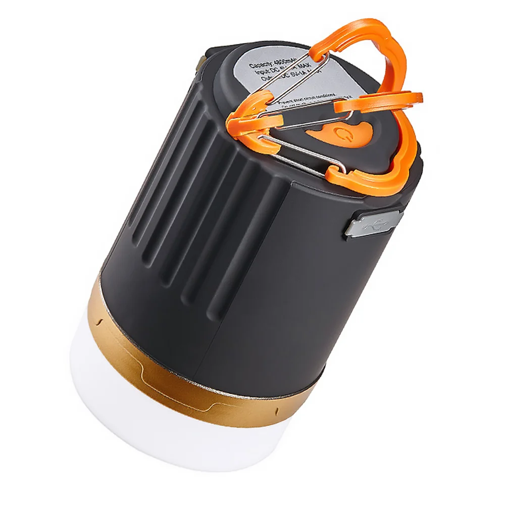 1 set Lampu Tenda LED Isi Ulang Portabel Lampu Camping Desain Magnet Ponsel Lampu Darurat Perjalanan Luar Ruangan