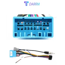 Radio Wiring Harness 16 Pin Plug to 20Pin Connector Cable Adapter for Suzuki Grand Vitara Honda CRV Accord Civic Acura MDX RDX
