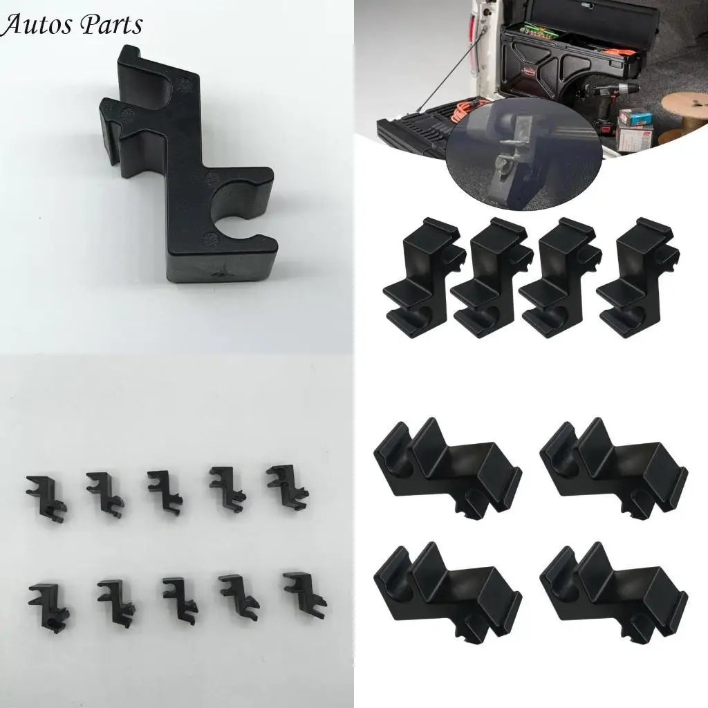 

57BA High Strength 4Pcs Truck Bed Cover Clips Crafted From Rust Resistant Material Perfect For Outdoor Activities & Transport