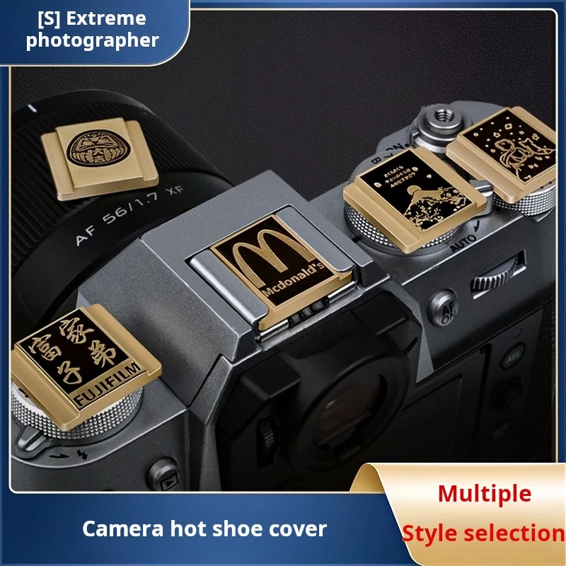 

Camera Hot Shoe Cover Canon R6 R8 R100 Nikon ZFC Z50 Z30 Fuji XM5 XT50 XS20 XS10 Leica Olympus Hot Shoe Protective Cover Metal