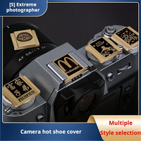 Camera Hot Shoe Cover Canon R6 R8 R100 Nikon ZFC Z50 Z30  Fuji XM5 XT50 XS20 XS10 Leica Olympus Hot Shoe Protective Cover Metal