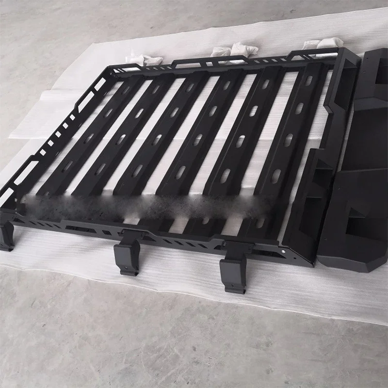 Roof Rack With light bar For Suzuki Jimny Luggage Carrier JB74 SUV roof modified luggage rack