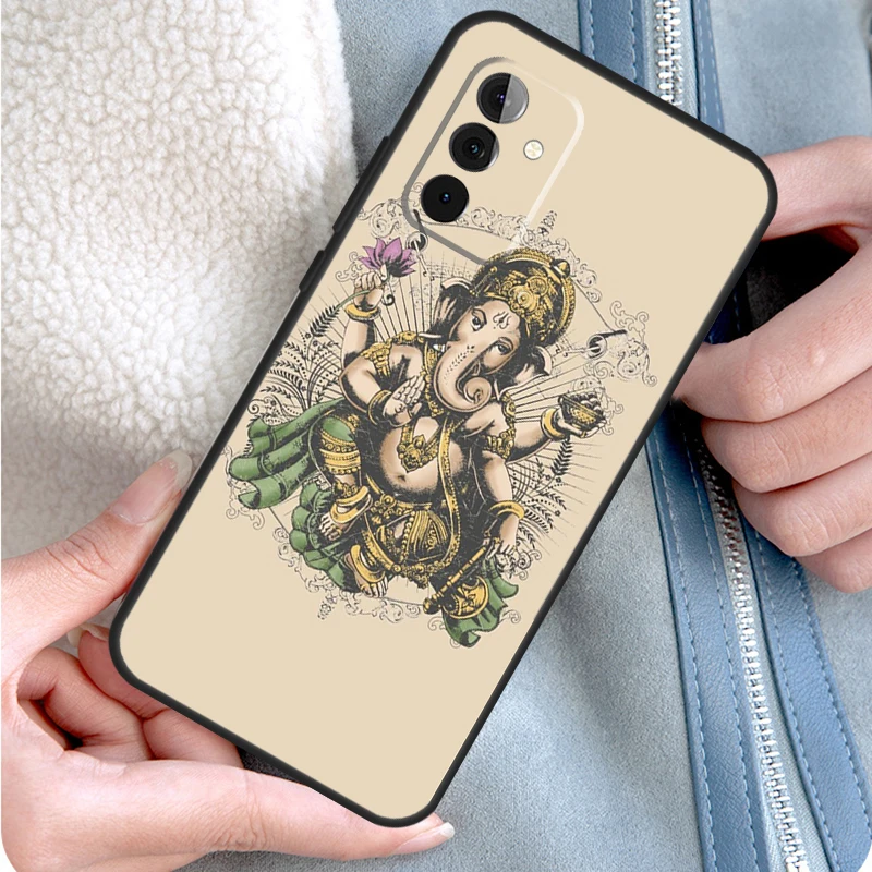 Lord Ganesha Phone Case For Samsung Galaxy A15 A25 A35 A55 A54 A34 A14 A13 A33 A53 A12 A32 A52 A71 A51