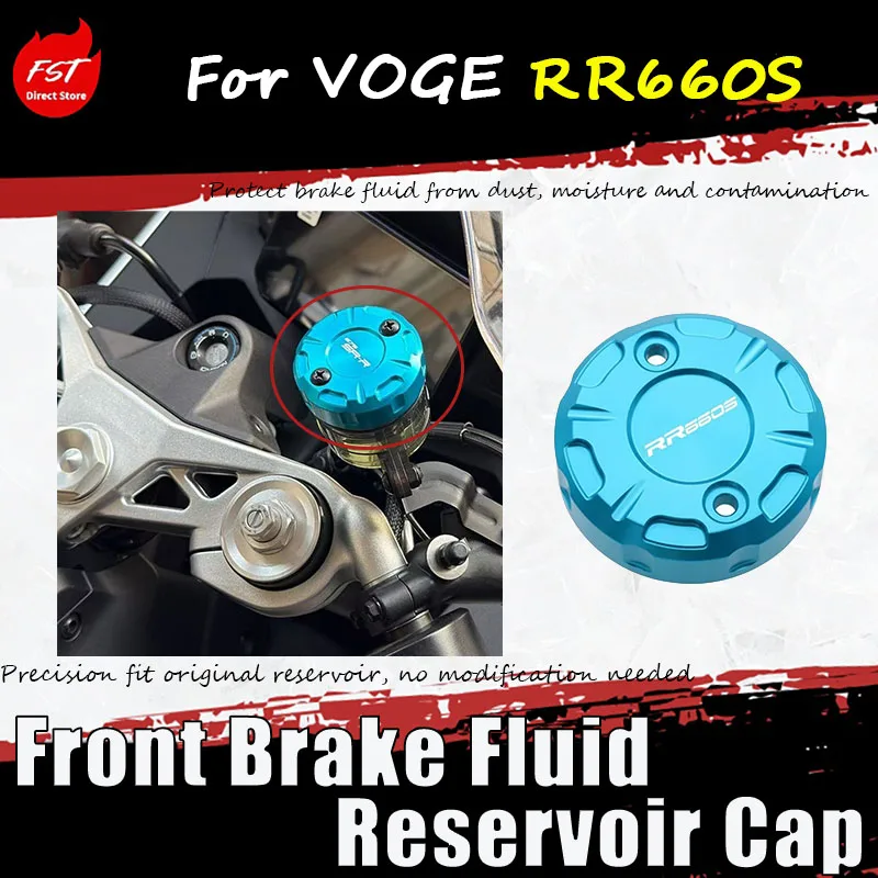 

For Special modification accessories for VOGE RR660S, including front brake pump cover, oil tank cover and decorative cover