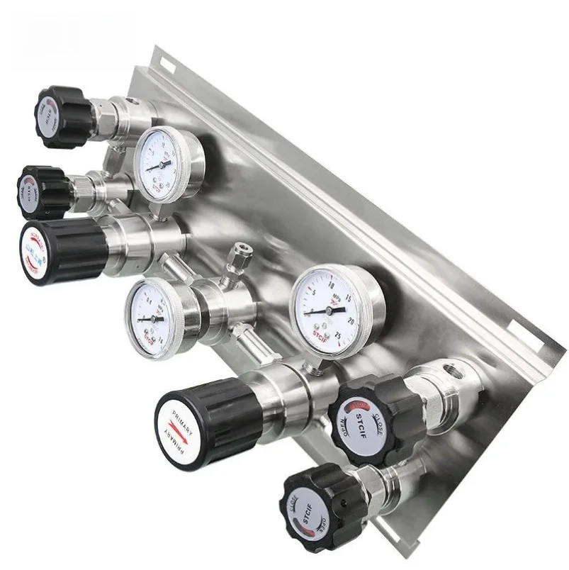 Stainless Steel Semi-automatic Switching Busbar Pressure Reducing Valve with One Backup and One Use