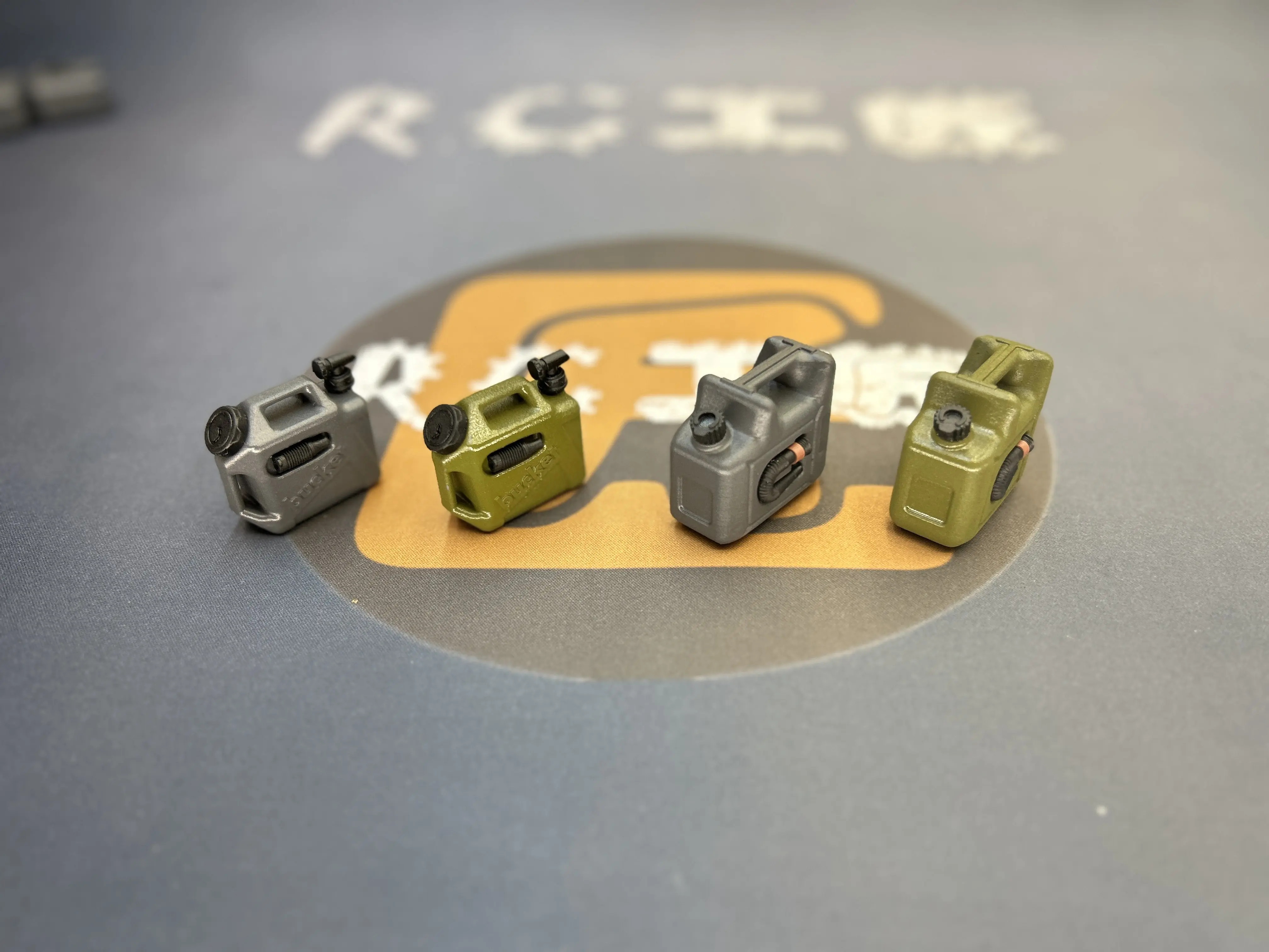 Gesimuleerde Lier/dak Batterij Decoratie/water Vat voor 1/10 RC Crawler Auto Traxxas TRX4 Defender AXIALE SCX10 RC4WD D90 Jeep