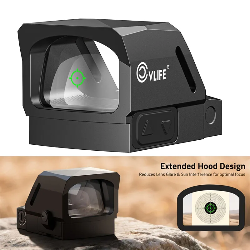 WolfCovert MR064CG RMS 3MOA و32MOA دائرة نقطة خضراء البصر ل RMS RMSc الحركة مستيقظ الألياف البصرية نطاق مسدس #1