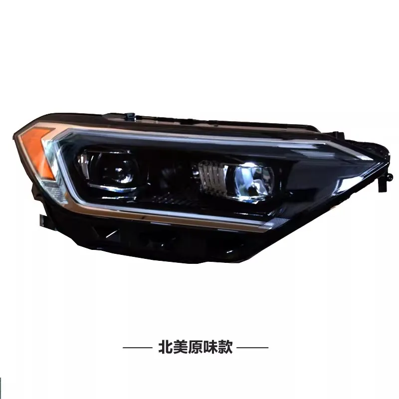 LED Front light Headlight for Volkswagen vw Sagitar jetta 19-25 modified laser Daytime running light Car accessories