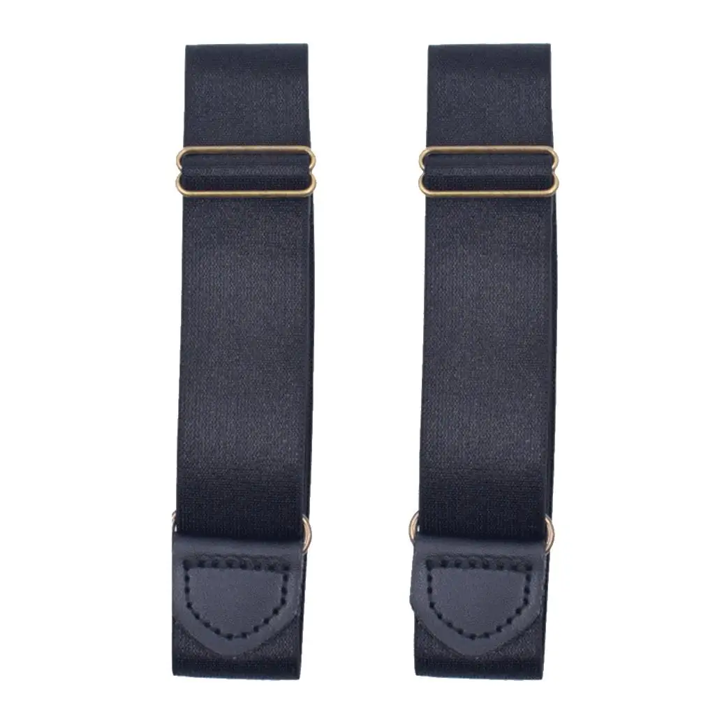 Men's Arm Garter Band Adjustable Nylon Armband Dress Shirt Sleeve Holders for Wedding Party Office Use