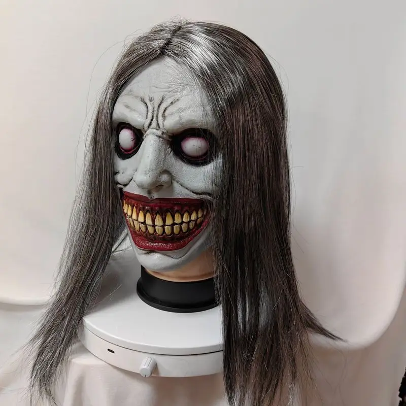 Gray ExorcistsmileFunny Latex Half-Face Halloween MaskcosplayMask role play