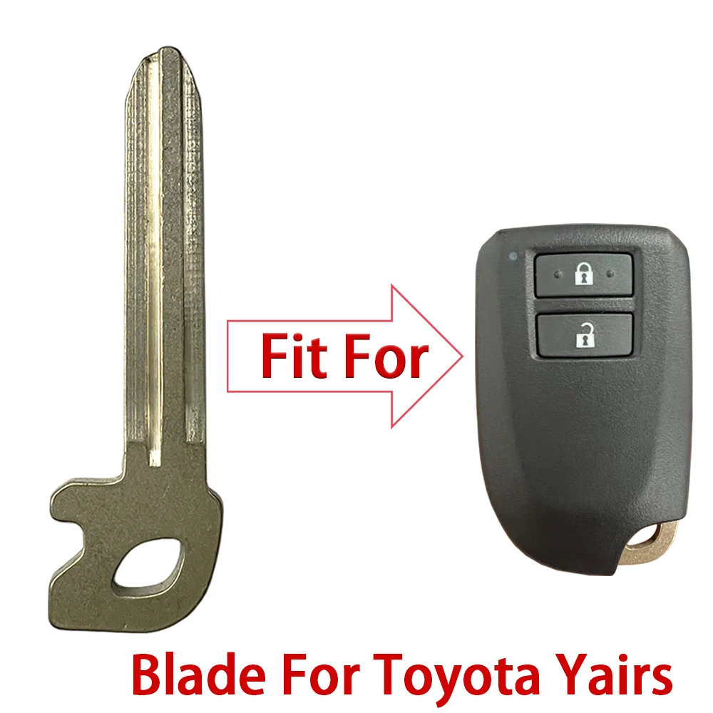 

TOY43 5PCS Filp Remote Metal Insert Blank Blade For Keyless Toyota Aygo Hiace Porte Regiusace Vios Yaris
