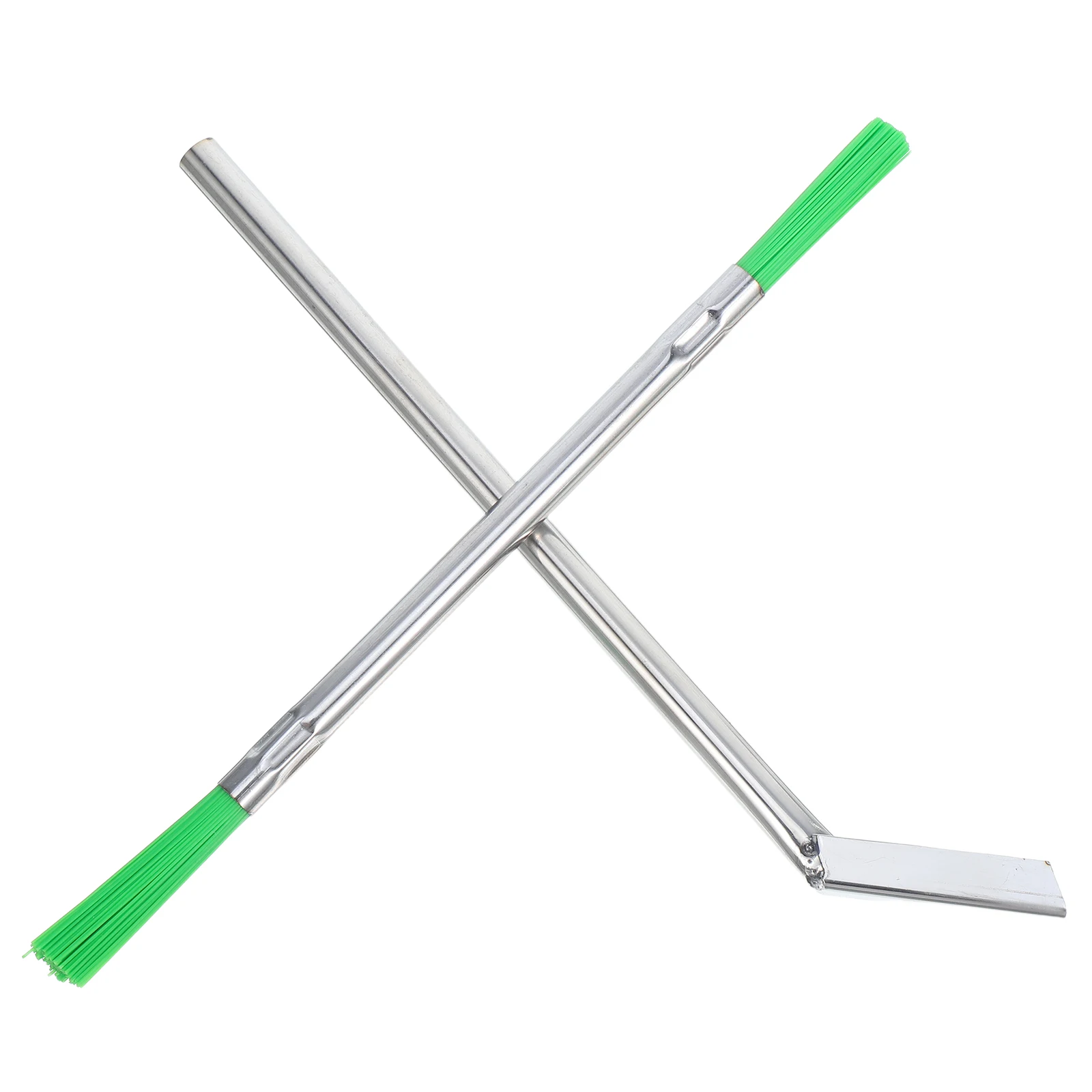 

1 set 1 Set Elevator Cleaning Tool Kit Groove Sill Brush Portable Lightweight Metal Gap Scraper Track Dust Remover Business