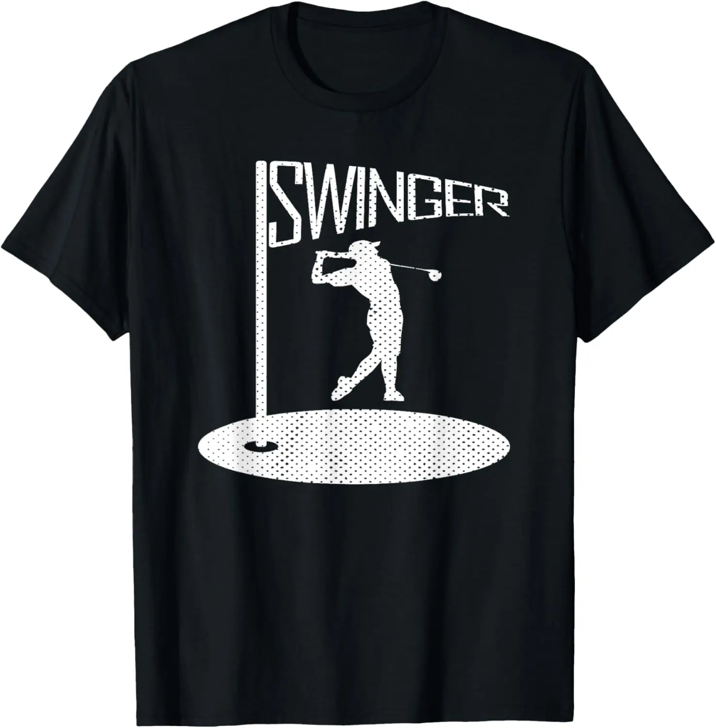 Funny Golf Club Swinger T-Shirt