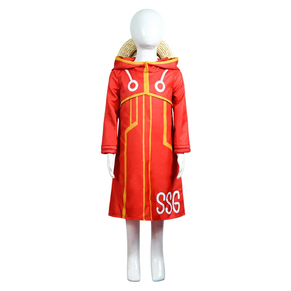 Costume Cosplay Luffy pour Enfants, Atlas, Zoro, Nami, Shanks, Équipement de Sauna, Queue SSG, Egghead pour Enfants, Tenues de Carnaval, ixd'Halloween, Trempé