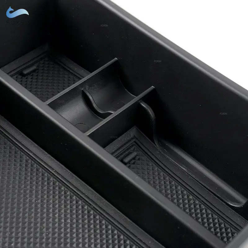 LHD لشركة هيونداي توكسون NX4 2022 المحدودة والهجينة سيارة مركز وحدة التحكم تستيفها Tiyding مسند الذراع صندوق تخزين غطاء الحاويات المنظم #4