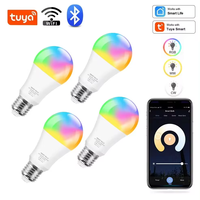 Tuya Wifi/Bluetooth Smart Led Light Bulb Alexa Led Lamp E27 RGB 110V 220V Smart Lamps For Google Assisatnt Smart Life