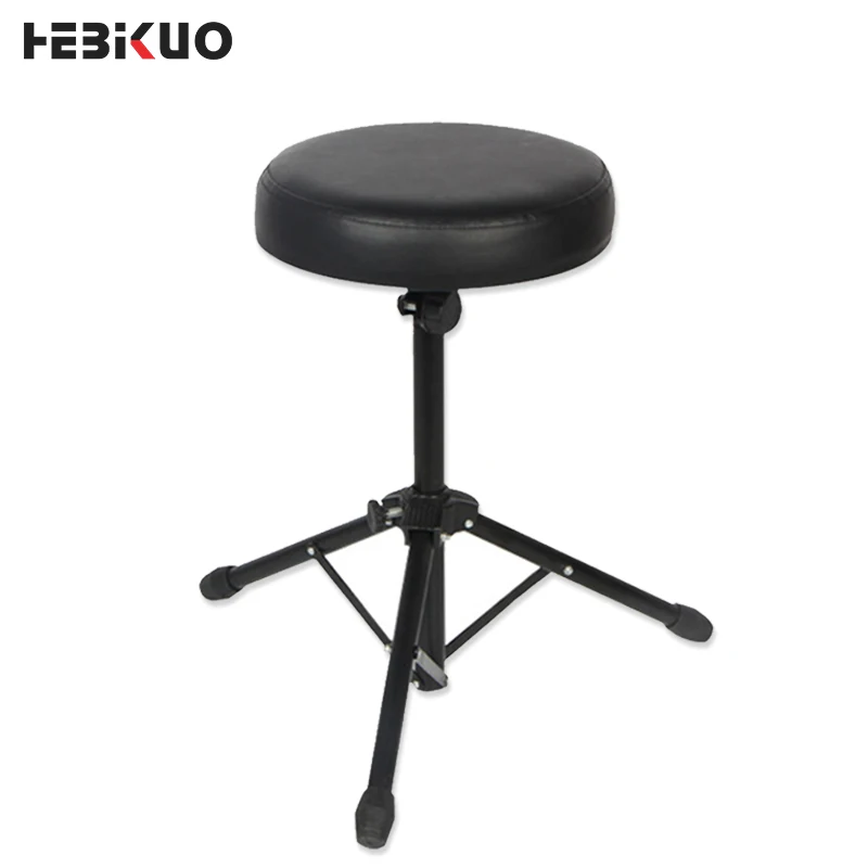 Hebikuo Q-91 hicken sponge fixed height stainless steel drum stool