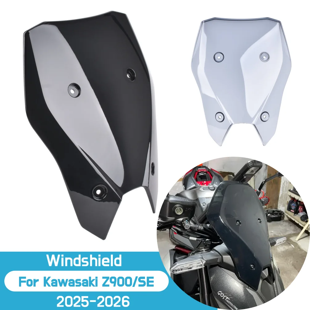 لكاواساكي Z 900 SE 2025 2026 Z900 الزجاج الأمامي للدراجات النارية الجبهة الرياح منحرف الهواء درع الشاشة Z900SE الملحقات #1