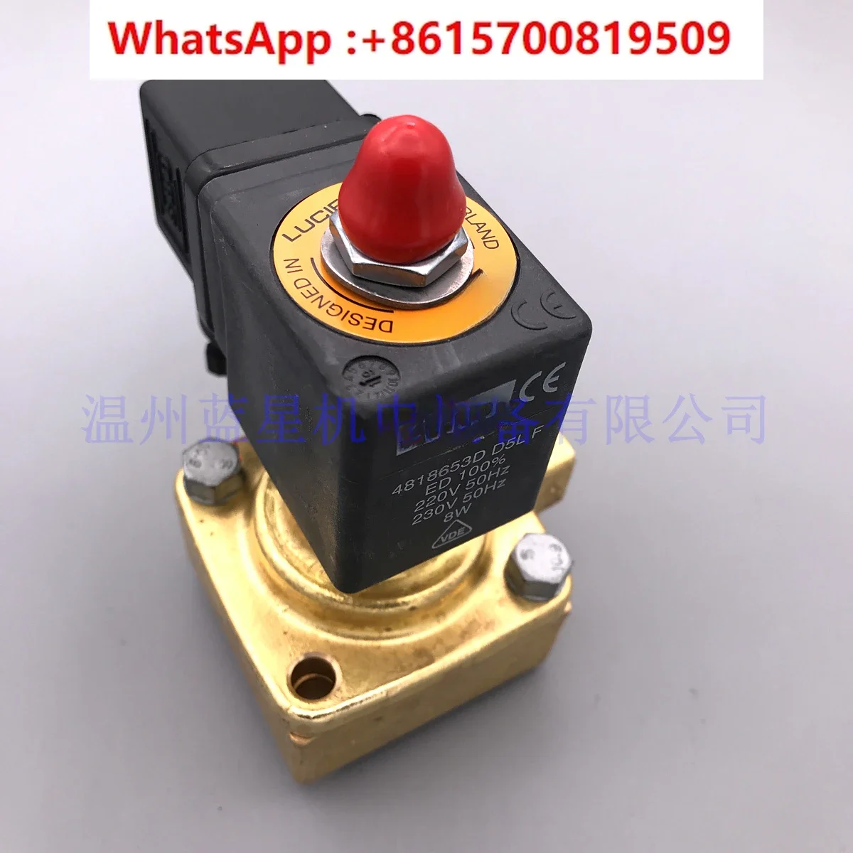 Two position two way high pressure solenoid valve 421F35-DC24V AC220V 321F35