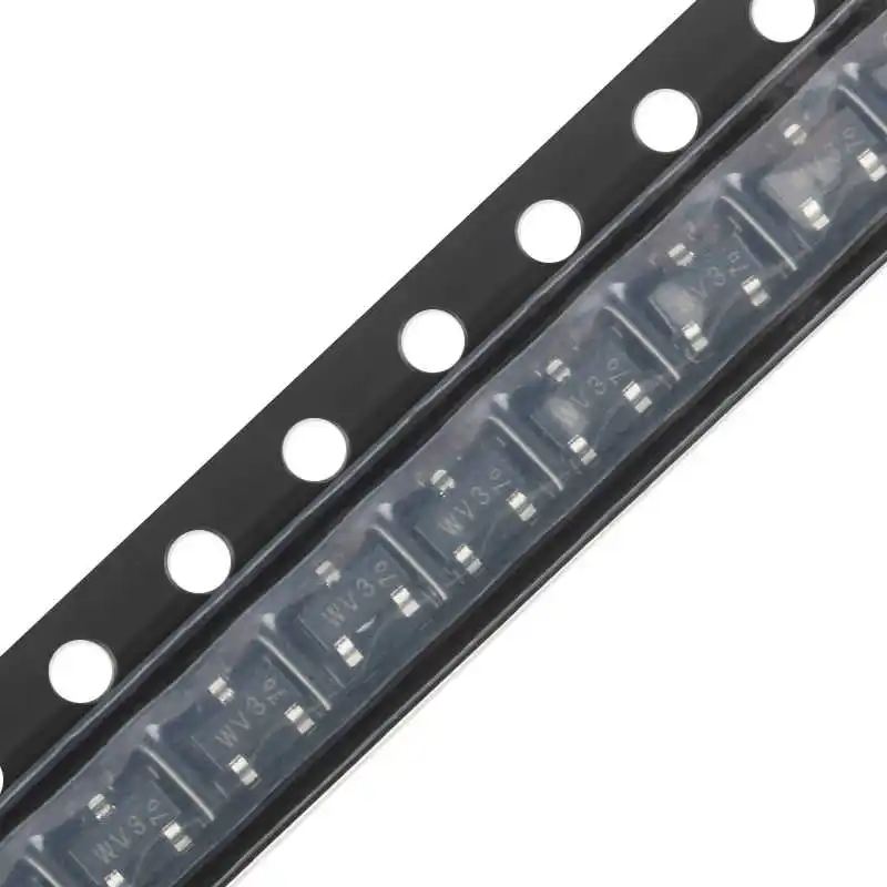 الأصلي BAT54A، 215 SOT-23 30V 200mA SMD شوتكي الثنائيات (20 قطعة) #3