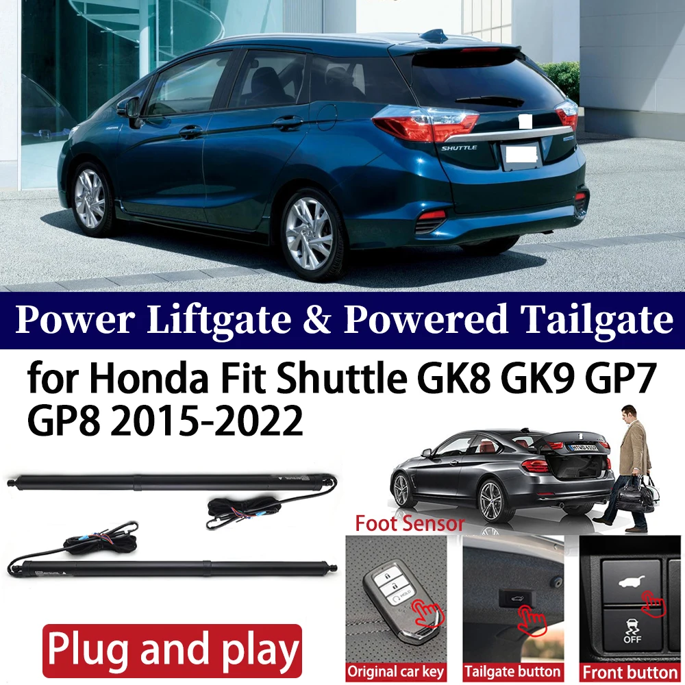 for Honda Fit Shuttle GK8 GK9 GP7 GP8 2015-2022 Car Auto Power Electric Tailgate Liftgate Trunk Closer System Boot Lift Motor