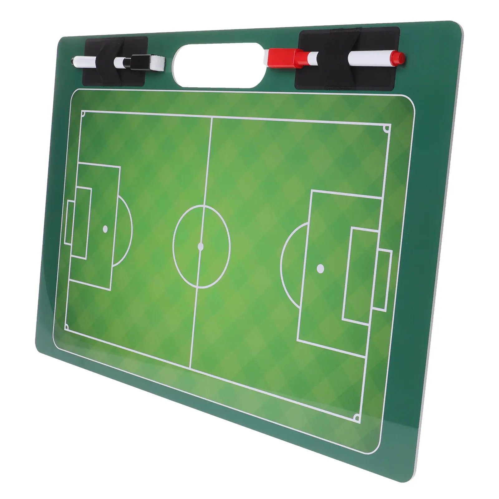 

Sports Ball Coaching Board Heavy Duty PVC Writing Surface Reusable Dry Erase Tactical Strategy Board for Football Basketball