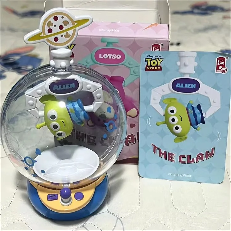 Toy Story Claw Machine Series Cute  Anime Lotso Buzz Lightyear Woody Figure Model Random Box Childhood Collection Kids Toy Gift