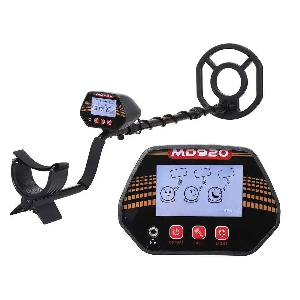 

2026 HEDAO MD920 Handheld Underground Metal Detector Gold Finder Plastic Smiley Face Display ROHS Certified IP67 Rated 13.7" Sea