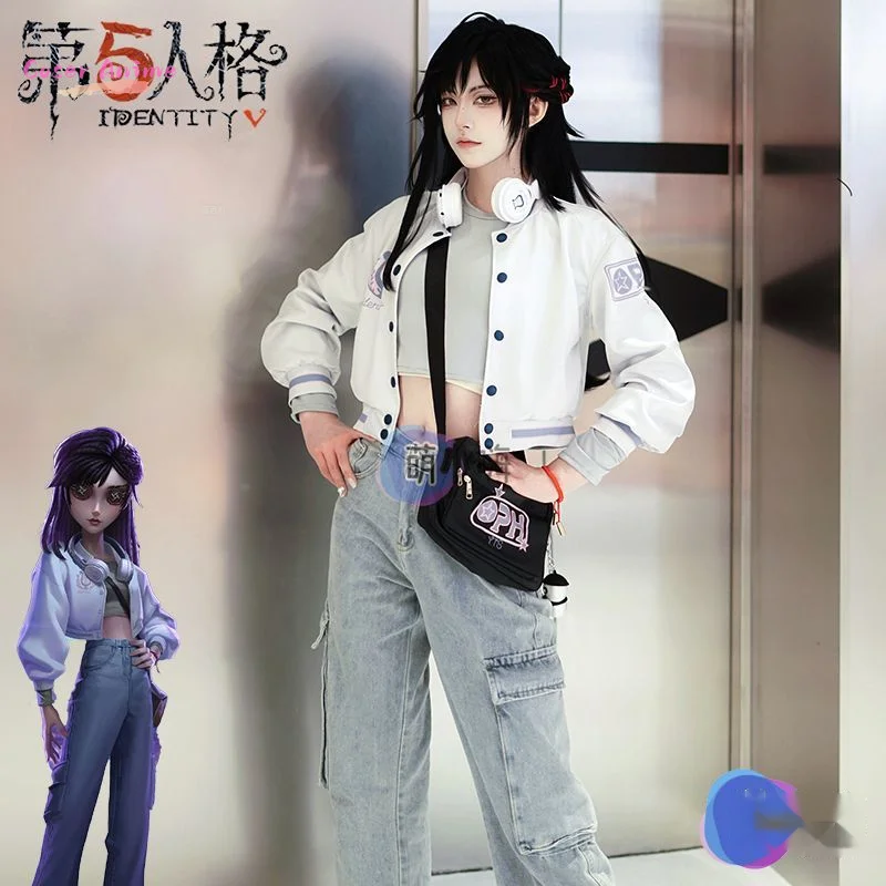 Coser Spiel Identität V Evelyn Mora Cosplay Kostüm Uniform Halloween Karneval Party Weihnachten Spielen Rolle Kleidung Kleidung