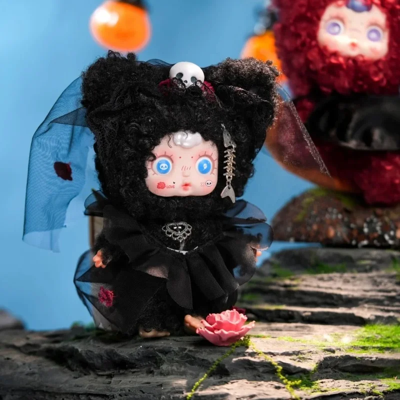 Mmsugar Baby Night Elf Party Series صندوق أعمى Kawaii العصرية لعبة دمية قلادة مجموعة هالوين عيد الميلاد هدية غامضة
