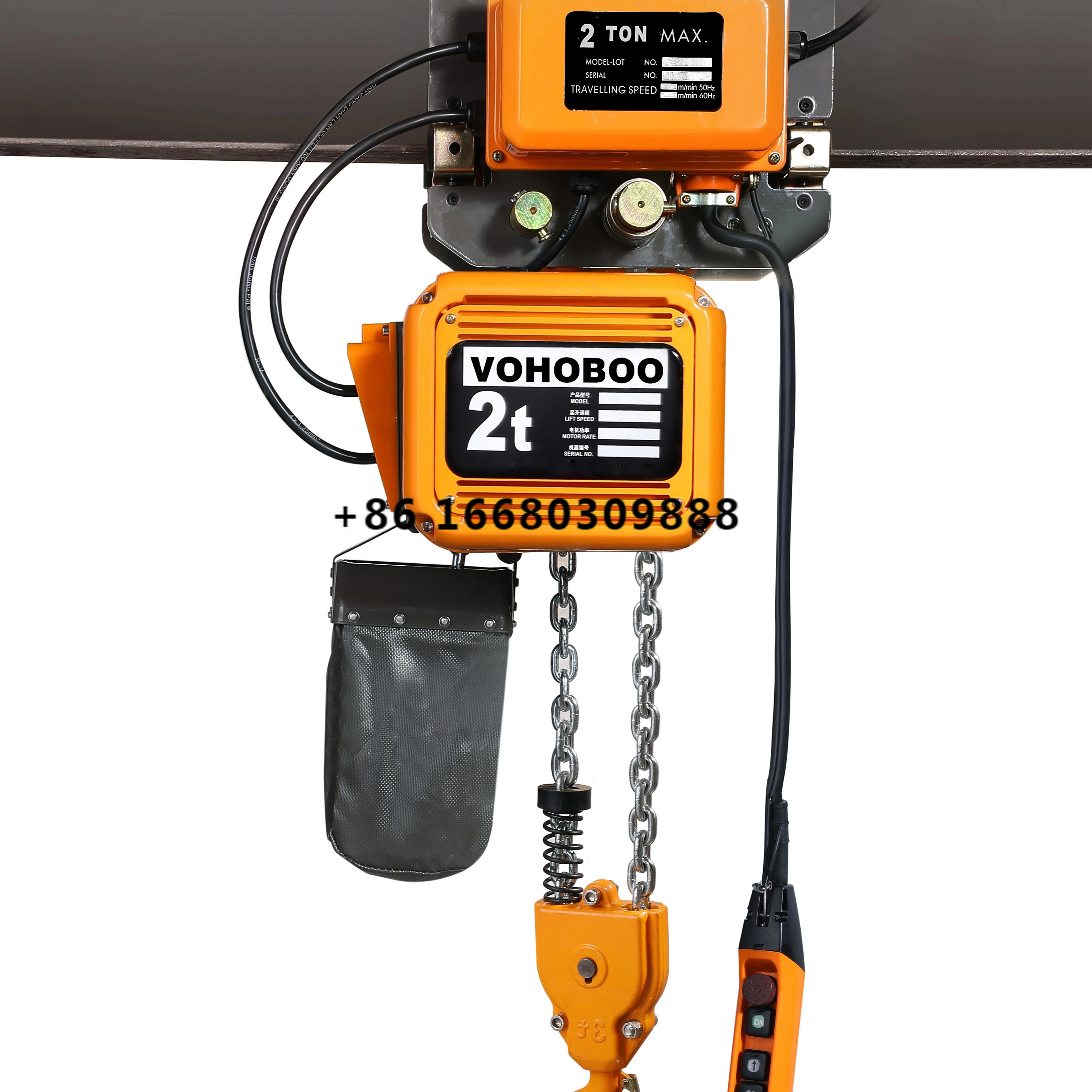 

New 380V 415V 220V ER Electric Chain Hoist to Lifting Goods With Pendant