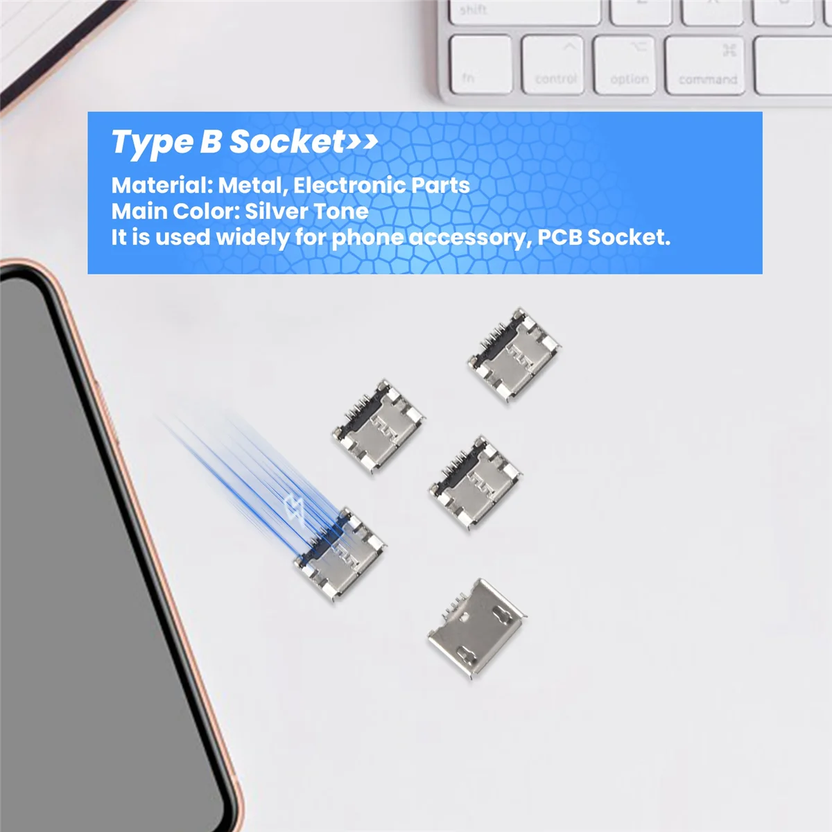 

【Limited-Stock!】USB jack female socket connector port