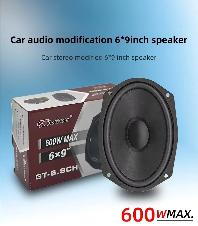 Hot Sale 600W High End Auto Speaker 6x9 Inch PP Paper Cone 6*9\