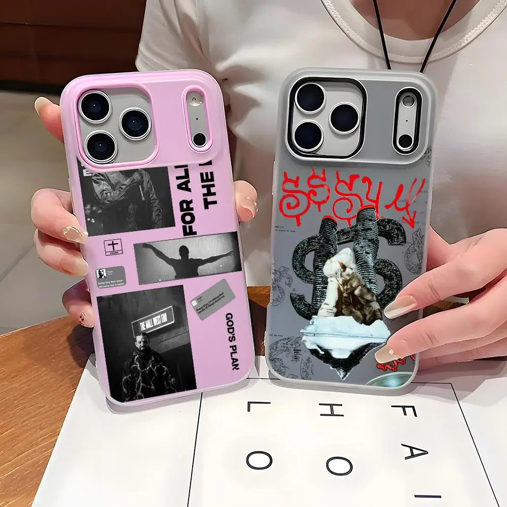Funda para Teléfono D-Drake Rapper Singer para iPhone 17 16 15 14 13 12 11 Pro Max Plus Mini, Carcasa Transparente de Gel Suave Antigolpes