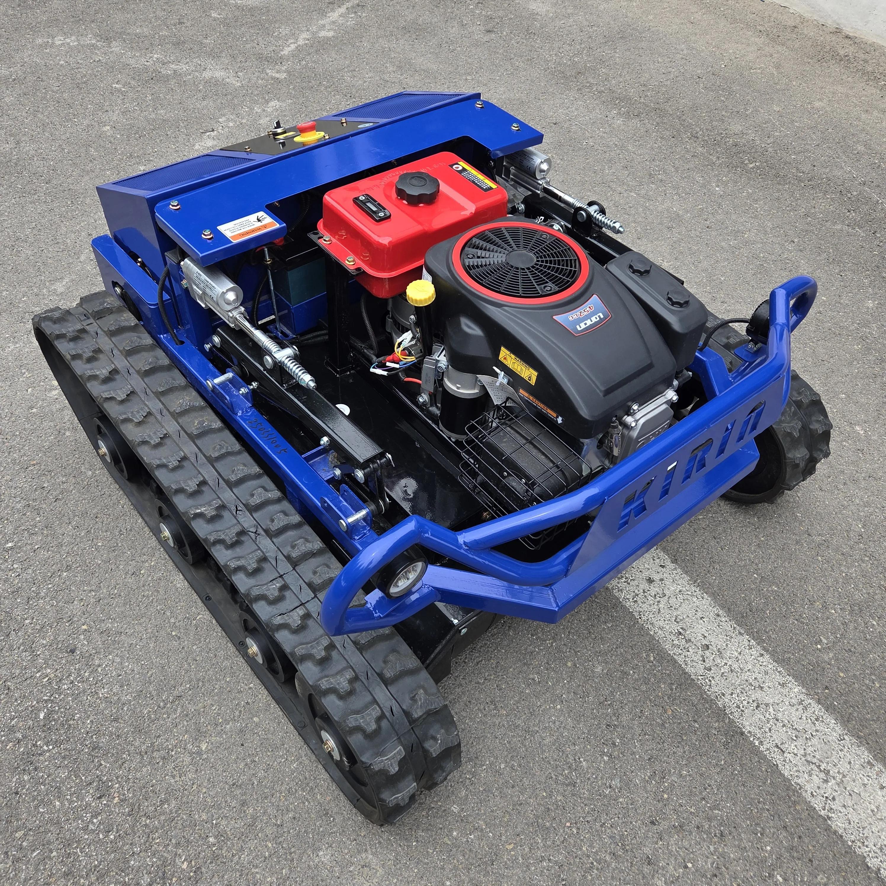RC  Mower 800mm Steel Deck  EPA/CARB Certified | Slope Mowing & Ditch Cleaning,45° Slope Adaption for Home & Orchard |
