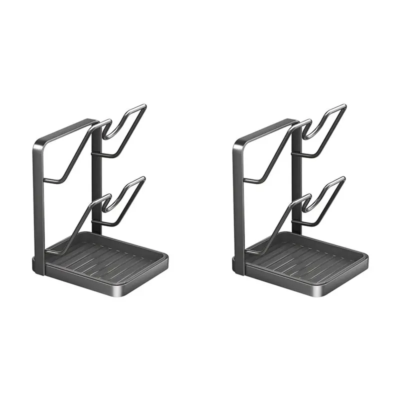 

Многофункциональная подставка для крышек L60A 2X с дренажным поддоном, органайзер для разделочных досок на столешницу, экономия места, простая установка