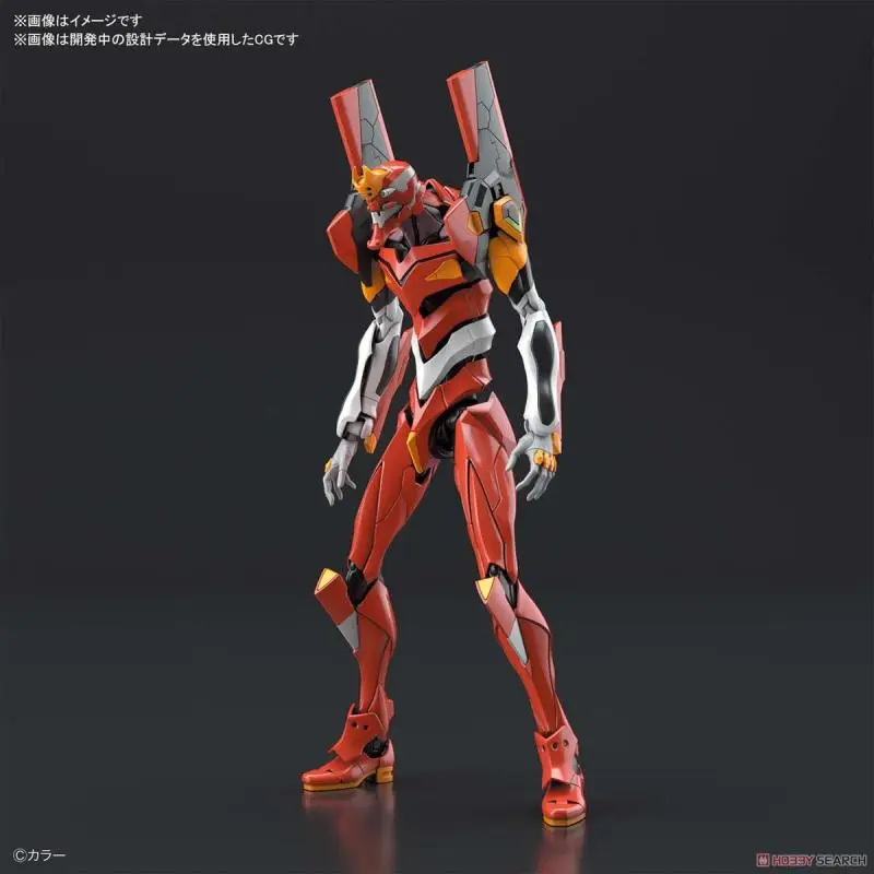 In Stock BANDAI RG EVANGELION PRODUCTION MODEL-02 Assembly Model Real Grade EVANGELION-02 Production Model Asuka Langley Soryu