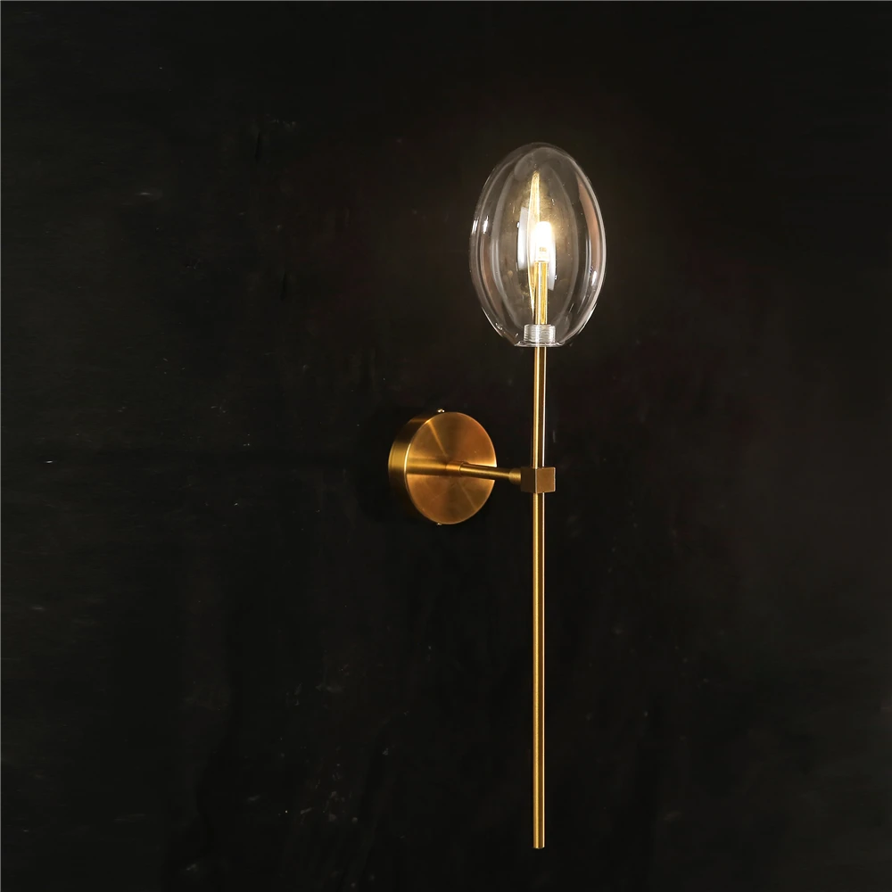 Modern Style LED Wall Lamps Factory Direct Sales Nordic Ball Wall Lights for Home Bedroom Bedside Lamp