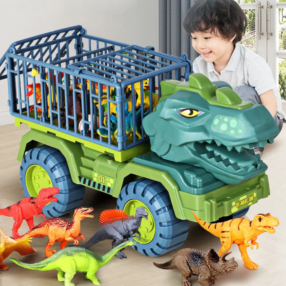 

Car Children's Car Toy Dinosaur Engineering Excavator Dump Truck Educational DIY Model Car Toy Children's Boy Gift