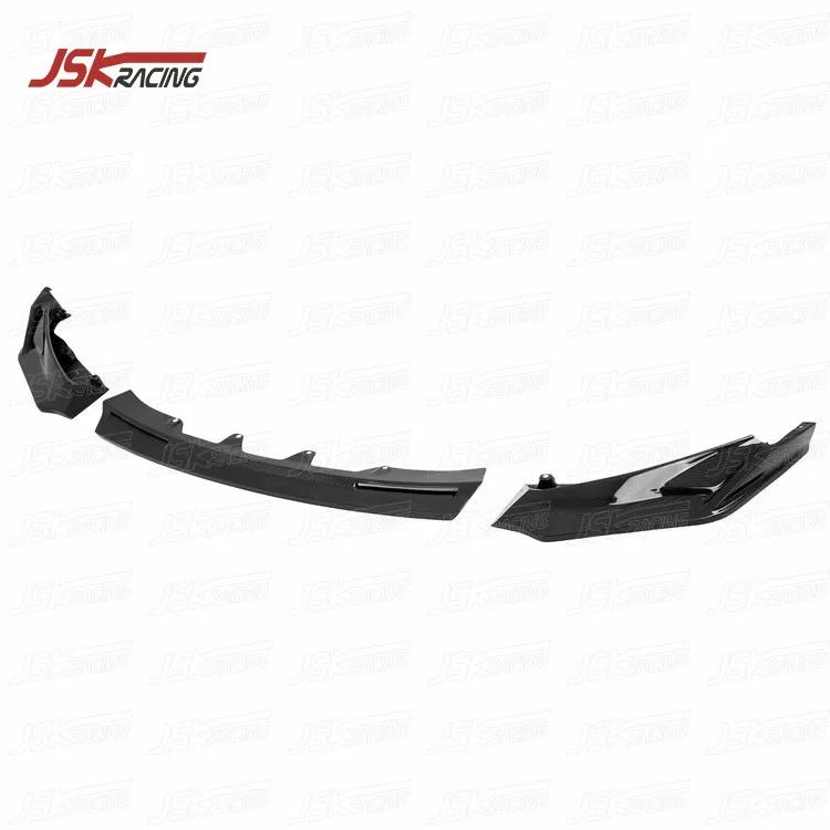 Vorstein Style Dry Carbon Fiber Front Lip Splitter for BMW 3 Series G80 M3 2021-2023 Front Bumper Lip Body Kit