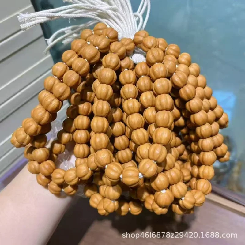 Hou Tou Jubaopen Brushed Pineapple Gem Single-Loop Fashion Jewelry Buddha Bead Bracelet Versatile