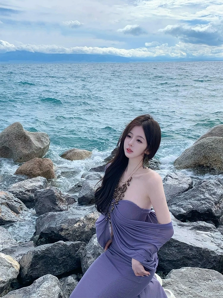 فساتين نسائية للزواج بأكمام قصيرة للاحتفال بعيد الميلاد وحفلات العيد وحفلات الولائم وحفلات الاستقبال وحفلات السهرة والسجادة الحمراء المثير #6