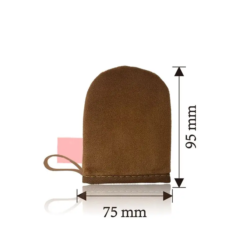 [N84R] Tanning Oiler Gloves Set Sunless Tanning Applicator Body Flocking Gloves Oiling Tool Self Tanning Gloves Applicator