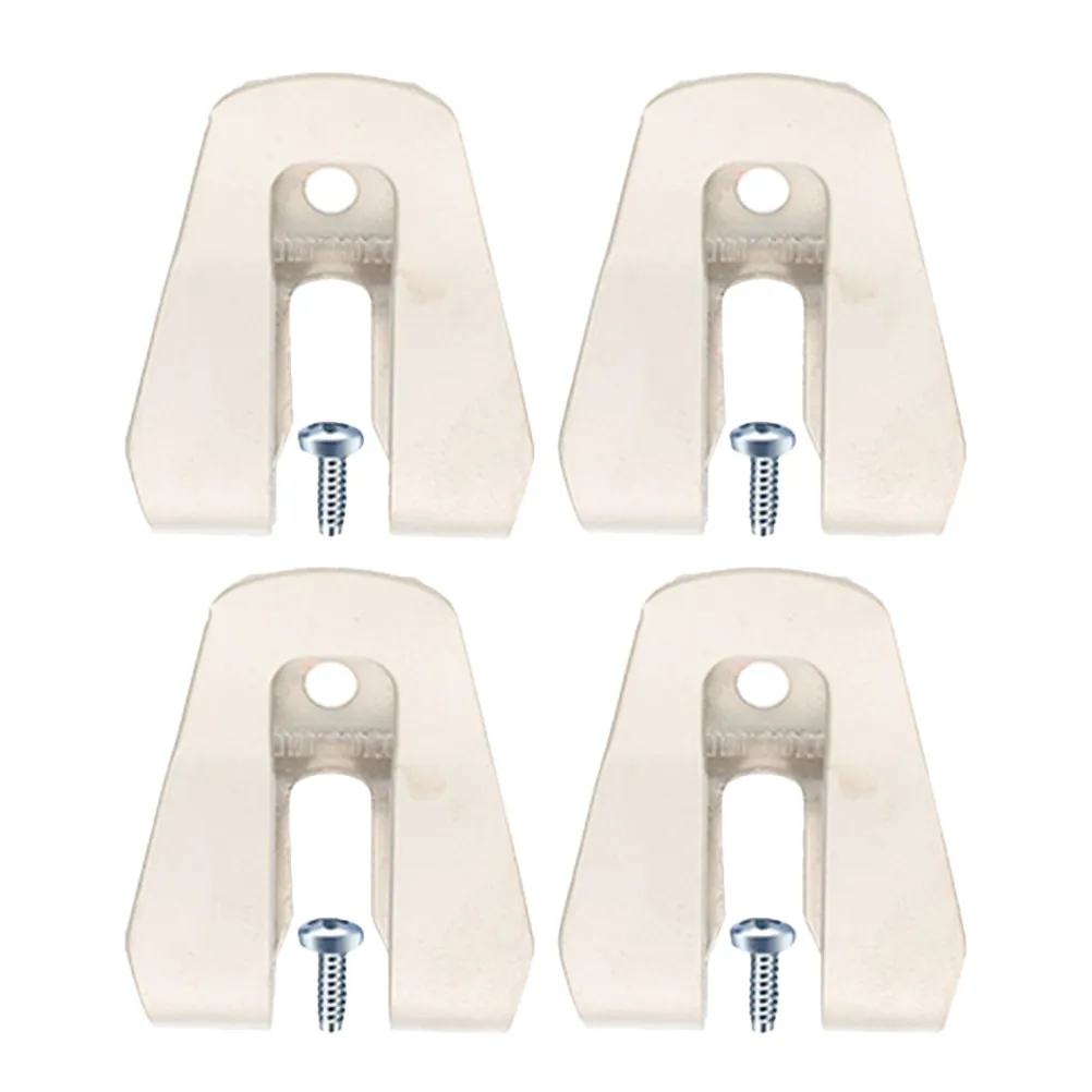 

4Pcs Strong Belt Clip Hooks Made of Steel for Impact Drill Easy Install Hook Replacement Set Key Holder for Belt