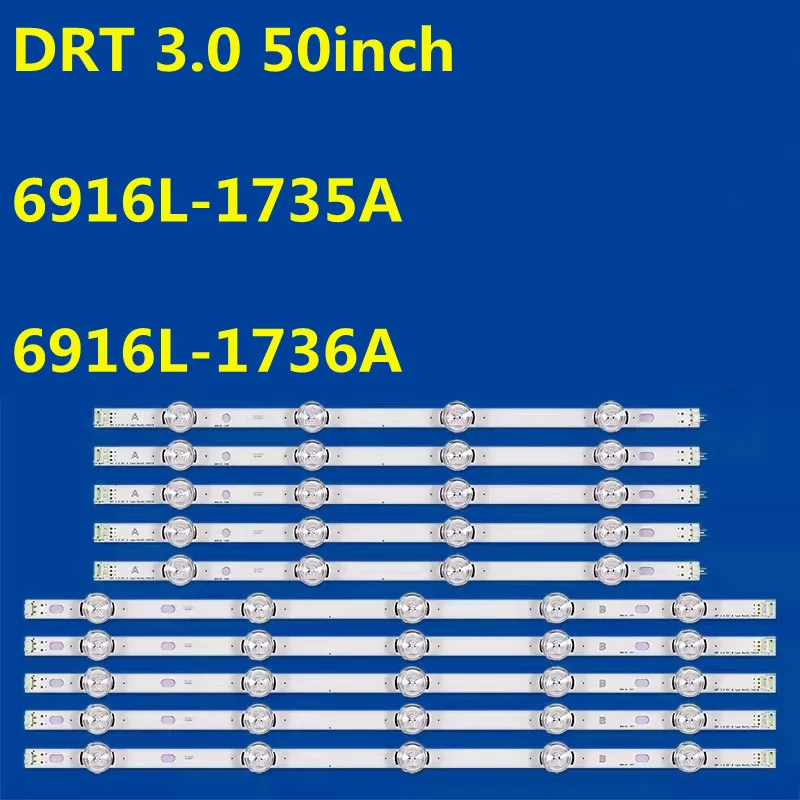 

Светодиодная лента подсветки для 50LB550V 50LB551V 50LB552V 50LB563V 50LB565V 50LB570V 50LB580V 50LB582V T500HVJ03 LC500DUH
